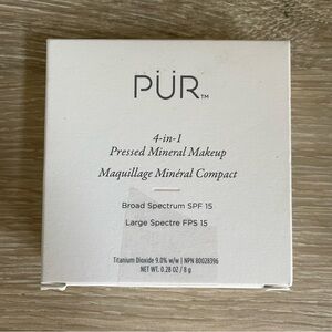 Pur 4-in-1 Pressed Mineral Foundation Powder SPF 15 Vanilla LG6 exp 08/26
